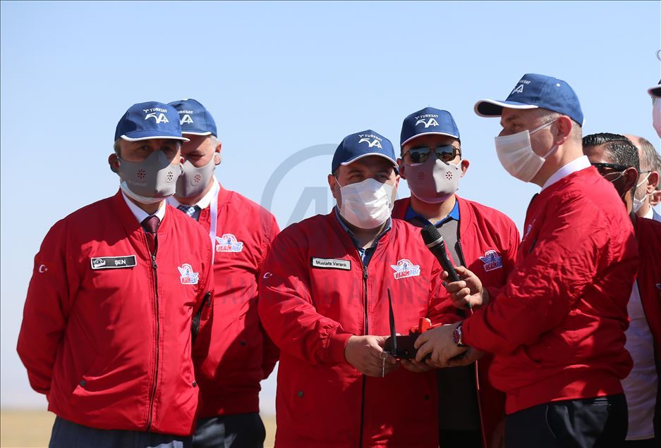 Bakanlar Varank ve Karaismailoğlu TÜRKSAT Model Uydu Yarışması'na katıldı