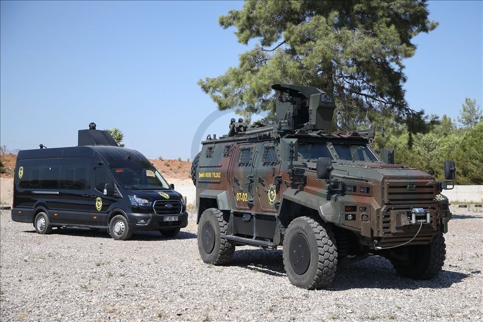 Antalya'da PÖH timine iki zırhlı takviye