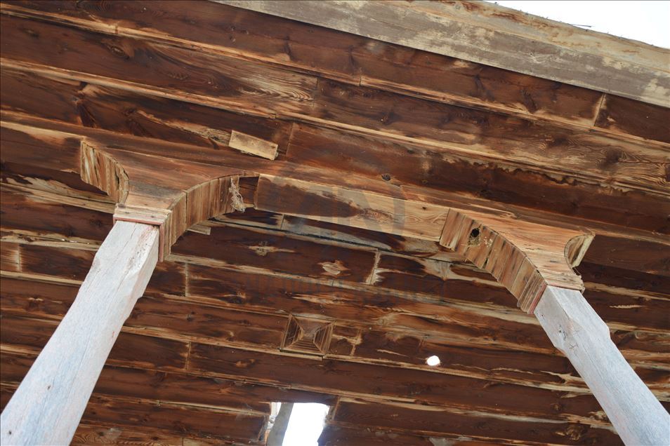 Samsun'da 125 yıllık taş cami restore ediliyor