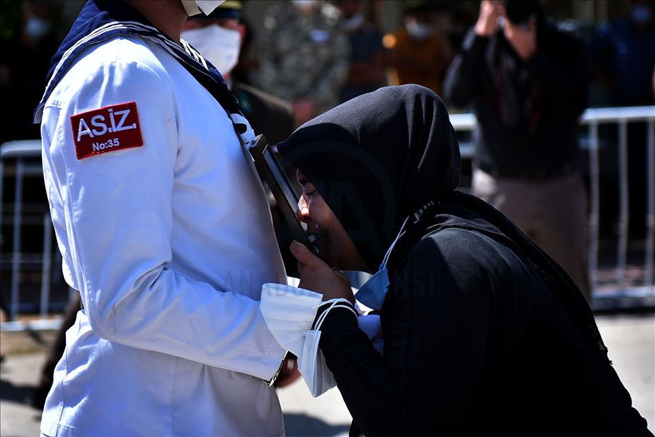 Irak'ın kuzeyinde şehit olan Uzman Çavuş Gökhan Kılınç son yolculuğuna uğurlandı 