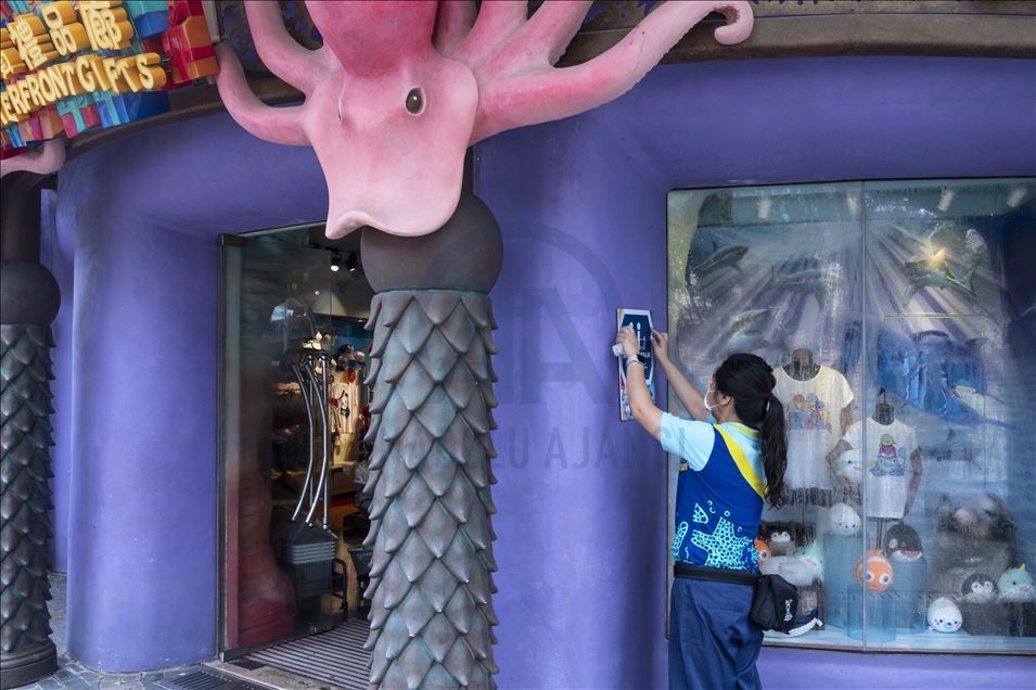 Hong Kong'ta Ocean Park yeniden açıldı