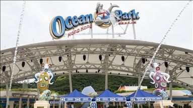Hong Kong'ta Ocean Park yeniden açıldı