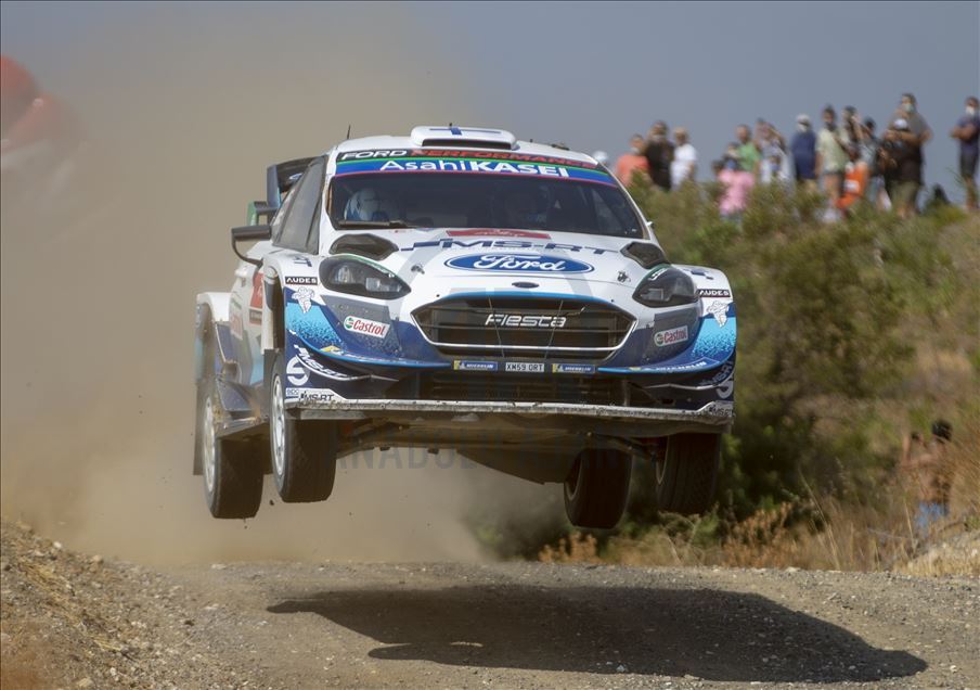 5th leg of the WRC Rally in Mugla