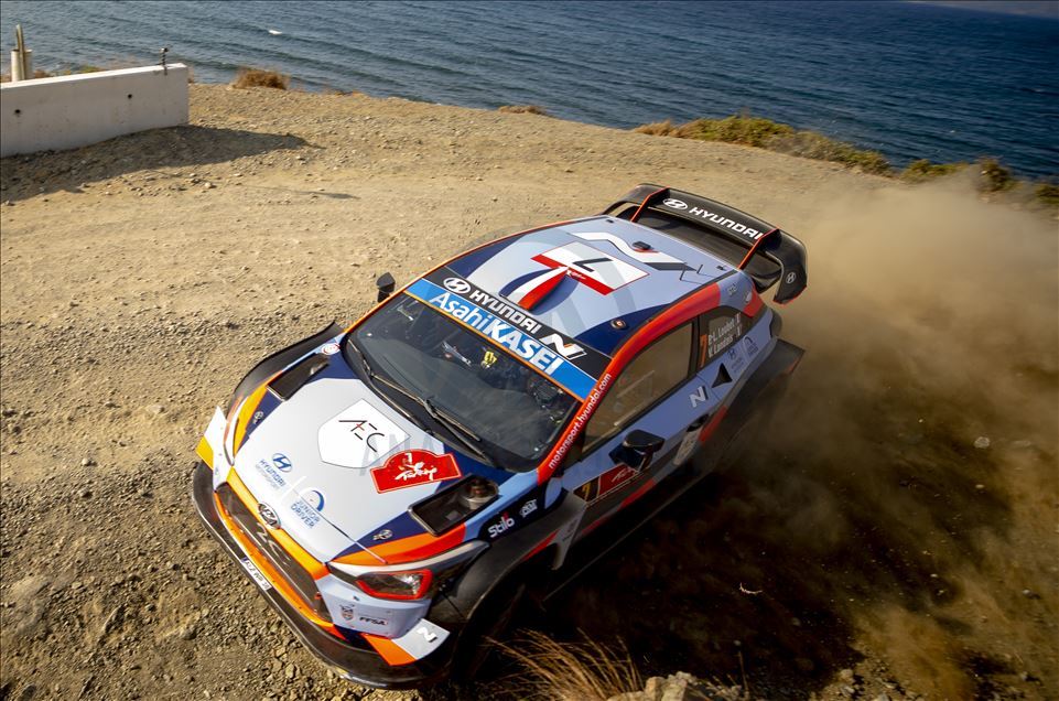 5th leg of the WRC Rally in Mugla