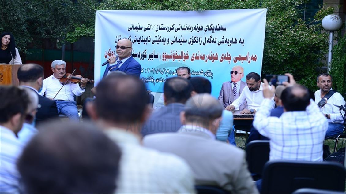 سلێمانی .. چلهی ماتهمینی هونهرمهند سابیر كوردستانی بهڕێوهچوو
