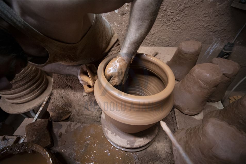 The journey of the soil to the pot in Turkey's Izmir