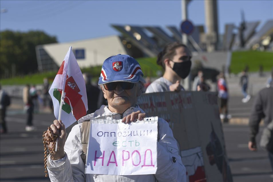 Belarus'ta Cumhurbaşkanlığı seçimlerine karşı protestolar devam etti