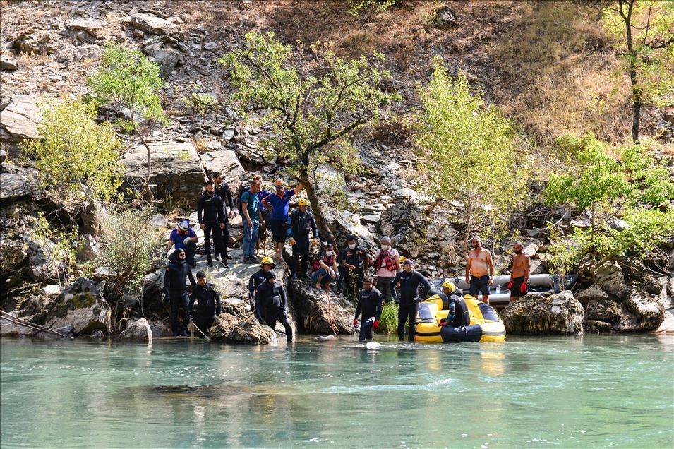 Munzur Vadisi'nde kaybolan 2 kardeşten birinin cesedi bulundu