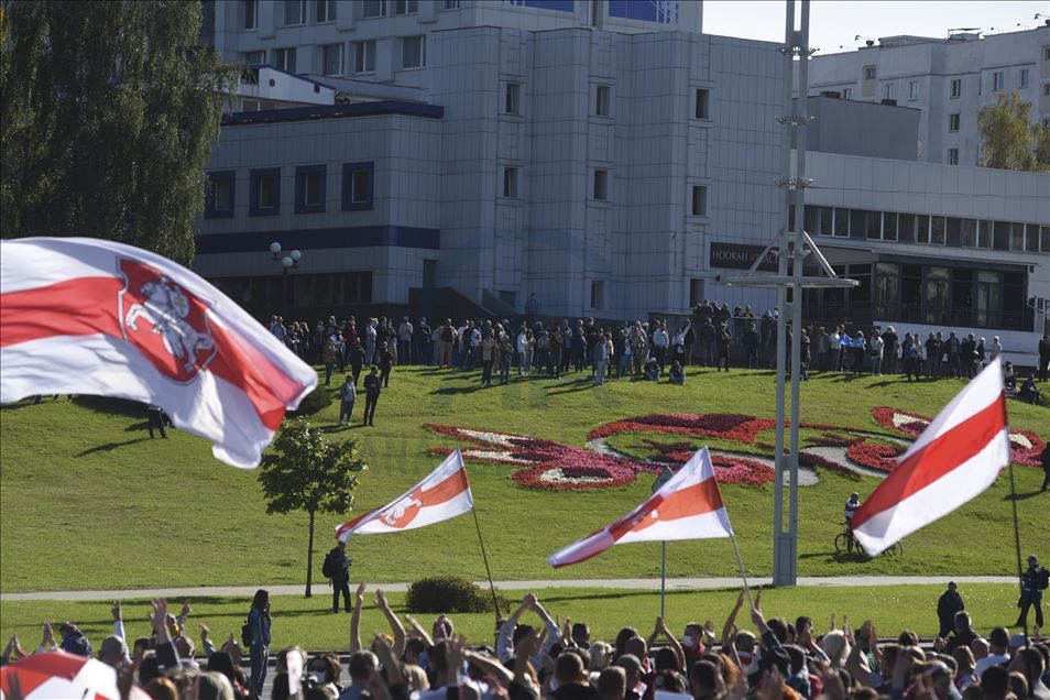 Belarus'ta Cumhurbaşkanlığı seçimlerine karşı protestolar devam etti