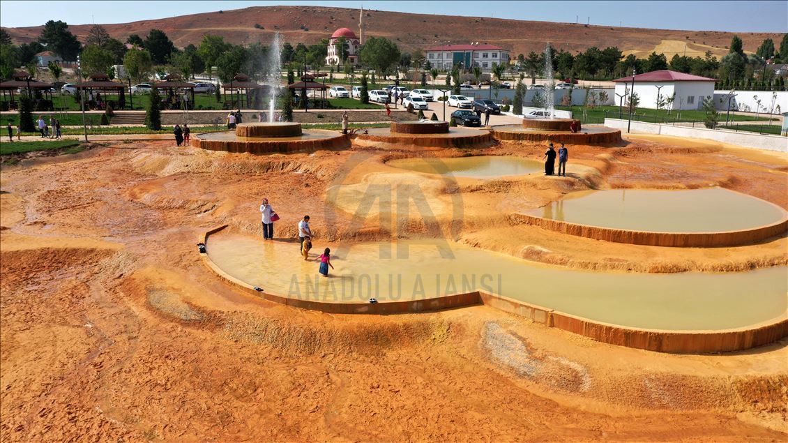 "Pamukkale'nin kardeşi" Altınkale'ye yoğun ilgi