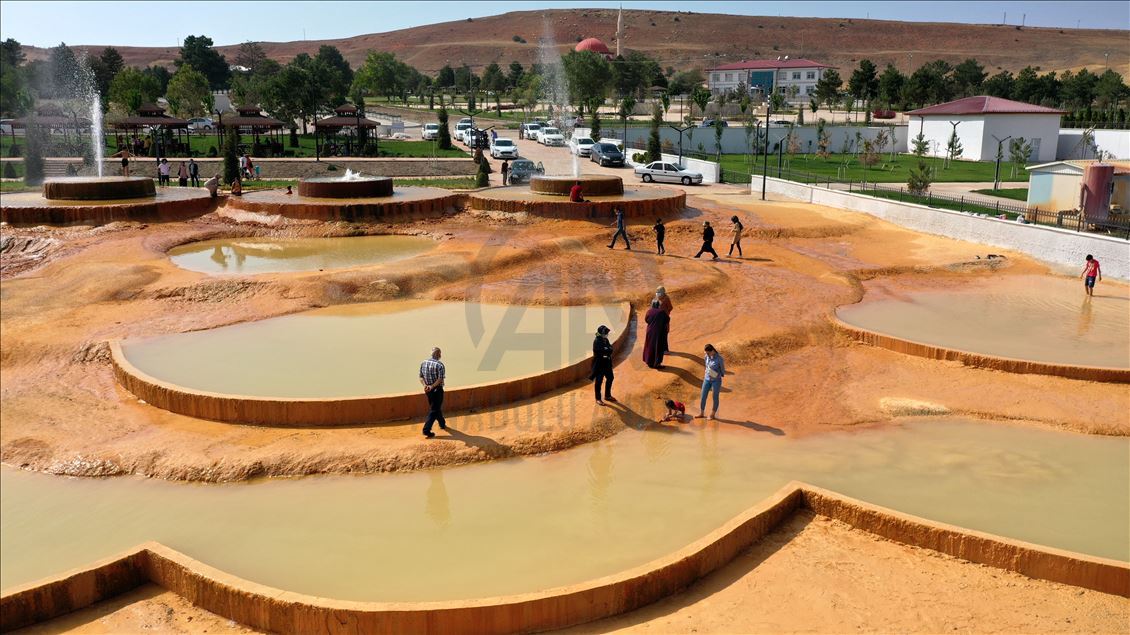"Pamukkale'nin kardeşi" Altınkale'ye yoğun ilgi