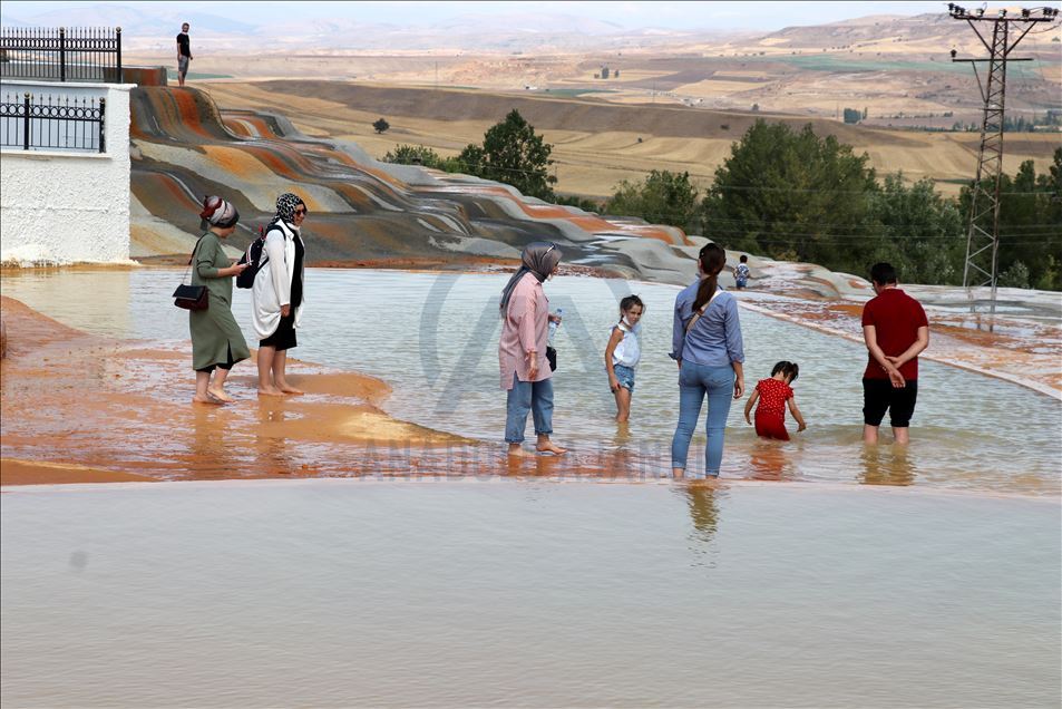 "Pamukkale'nin kardeşi" Altınkale'ye yoğun ilgi