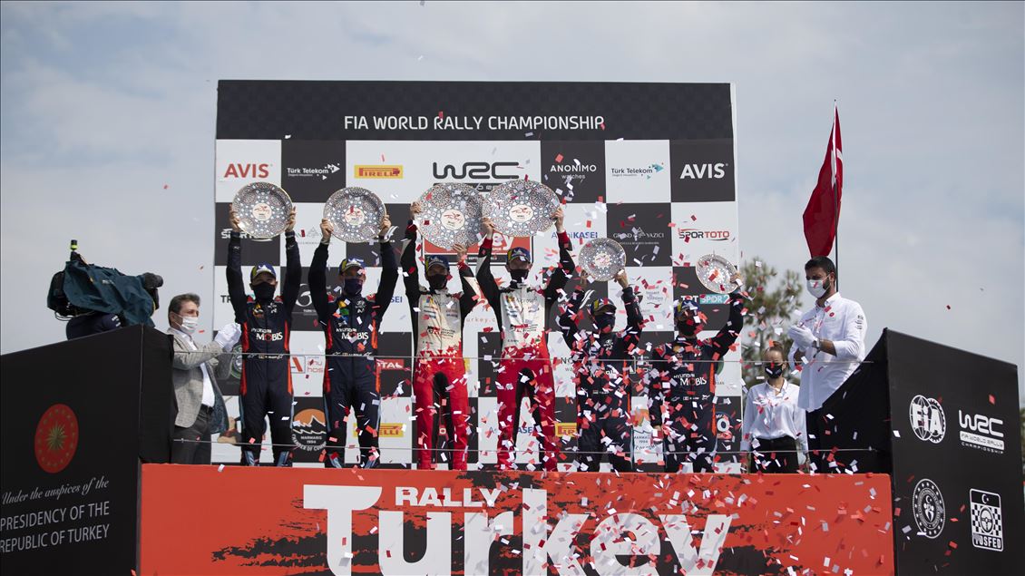 Britain's Elfyn Evans comes first in Turkish leg of World Rally Championship