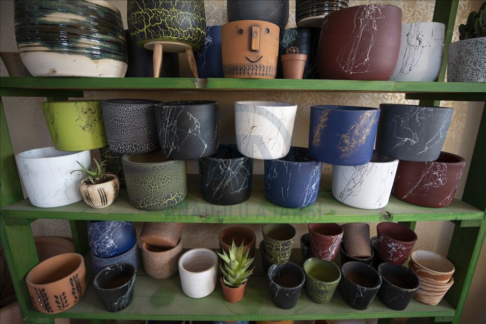 The journey of the soil to the pot in Turkey's Izmir