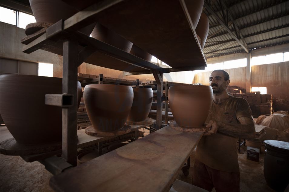 The journey of the soil to the pot in Turkey's Izmir