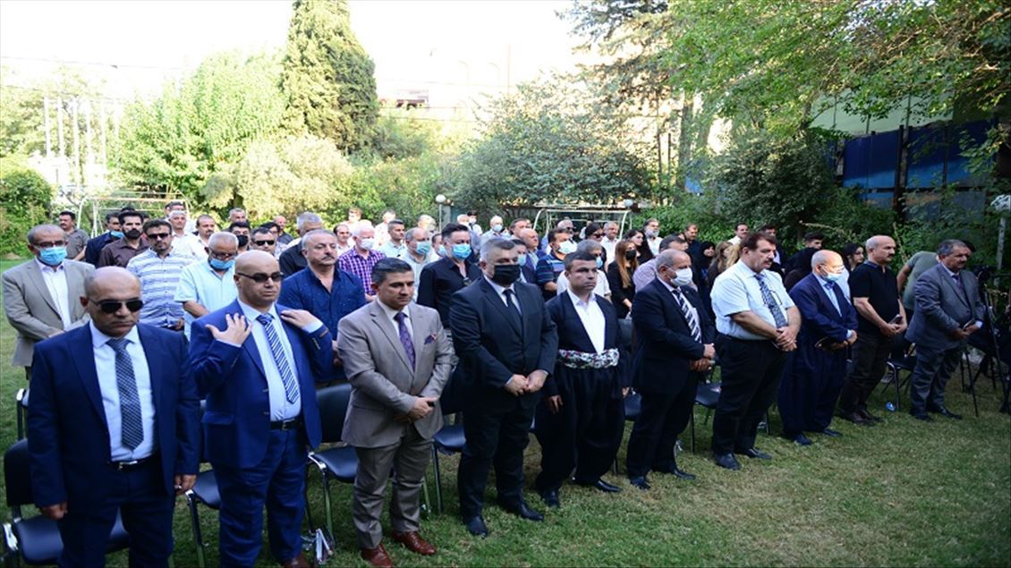 سلێمانی .. چلهی ماتهمینی هونهرمهند سابیر كوردستانی بهڕێوهچوو