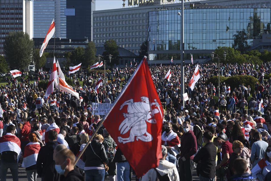 Belarus'ta Cumhurbaşkanlığı seçimlerine karşı protestolar devam etti