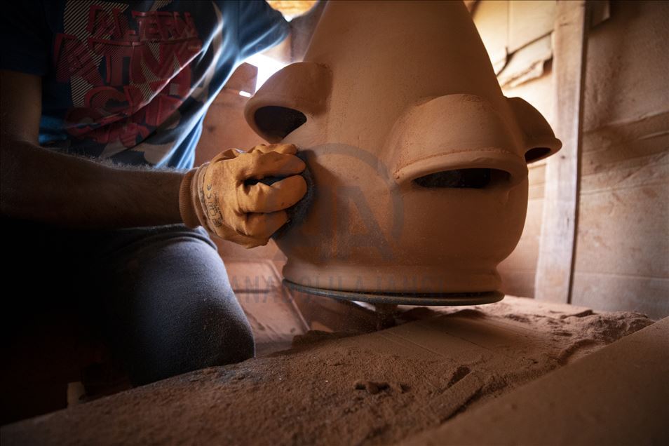 The journey of the soil to the pot in Turkey's Izmir