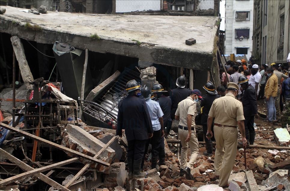 Building collapse at Bhiwandi in Thane