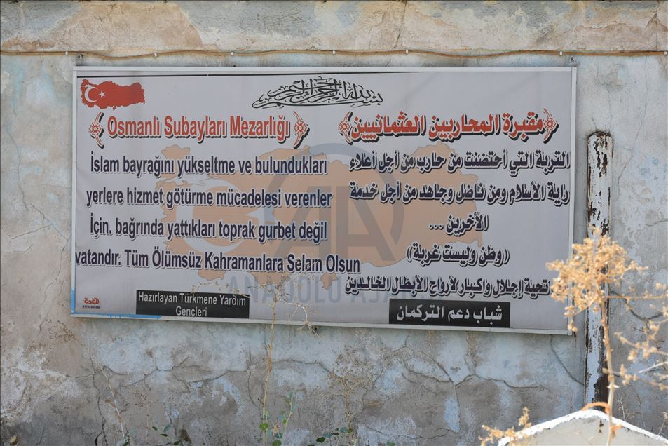 Kerkük'te zamana direnen Türk Şehitliği bakıma muhtaç
