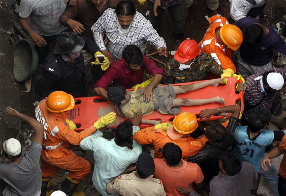 Building collapse at Bhiwandi in Thane