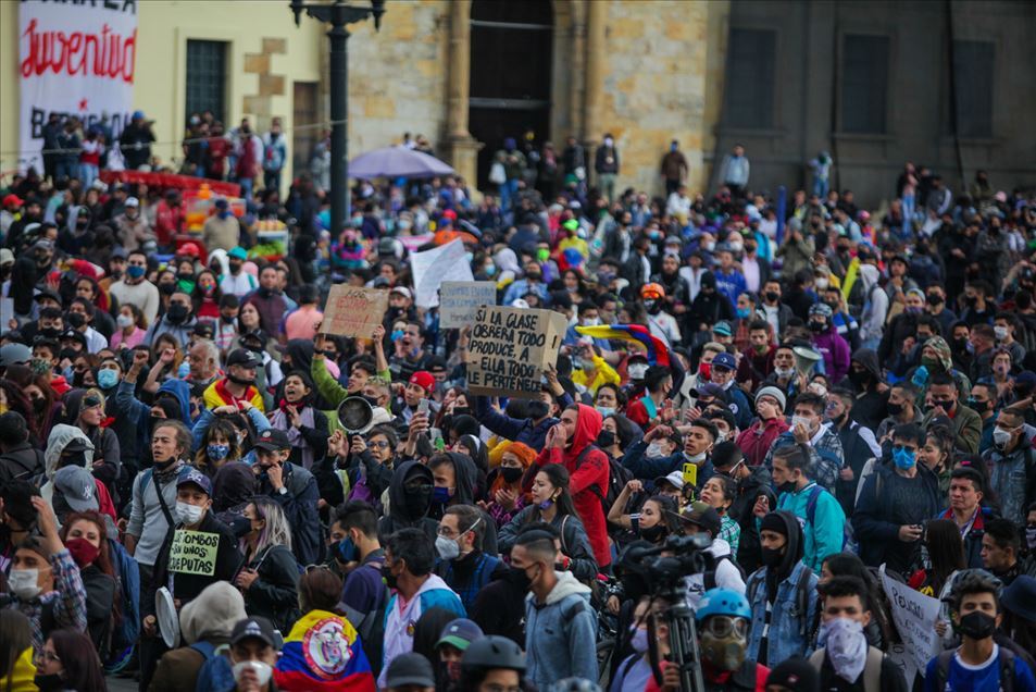 Colombia: nuevas protestas se vivieron durante el paro nacional en Bogotá