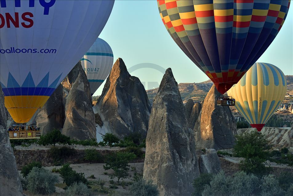 کاپادۆکیا.. دەستپێکردنەوەی چالاکییەکانی ھەڵدانی باڵۆنەکان