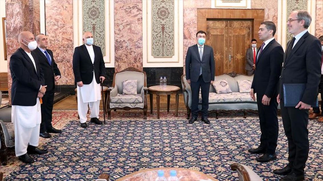 تقدیم استوارنامه سفیر جدید اتحادیه اروپا به رئیس جمهور افغانستان