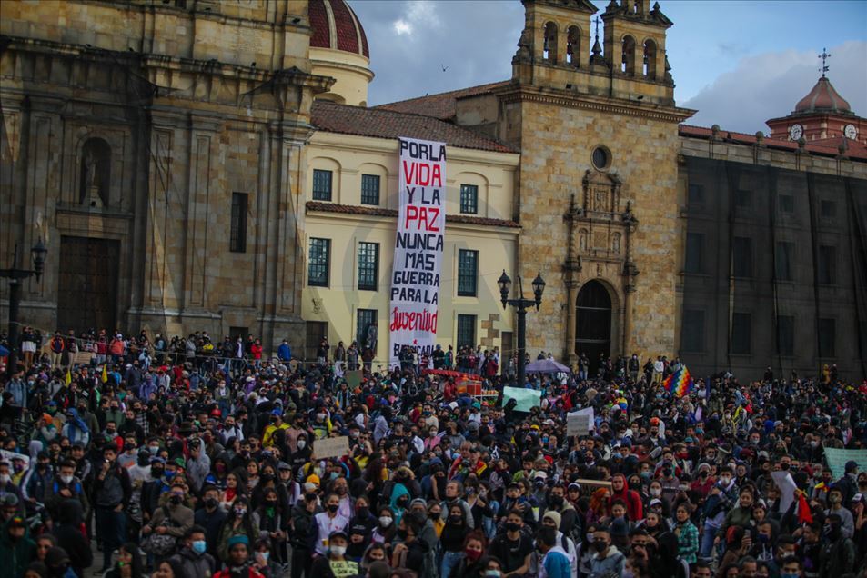 Colombia: nuevas protestas se vivieron durante el paro nacional en Bogotá