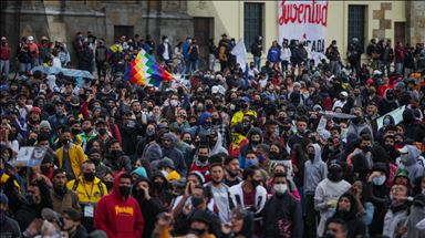 Kolombiya'da hükümet karşıtı protestolar