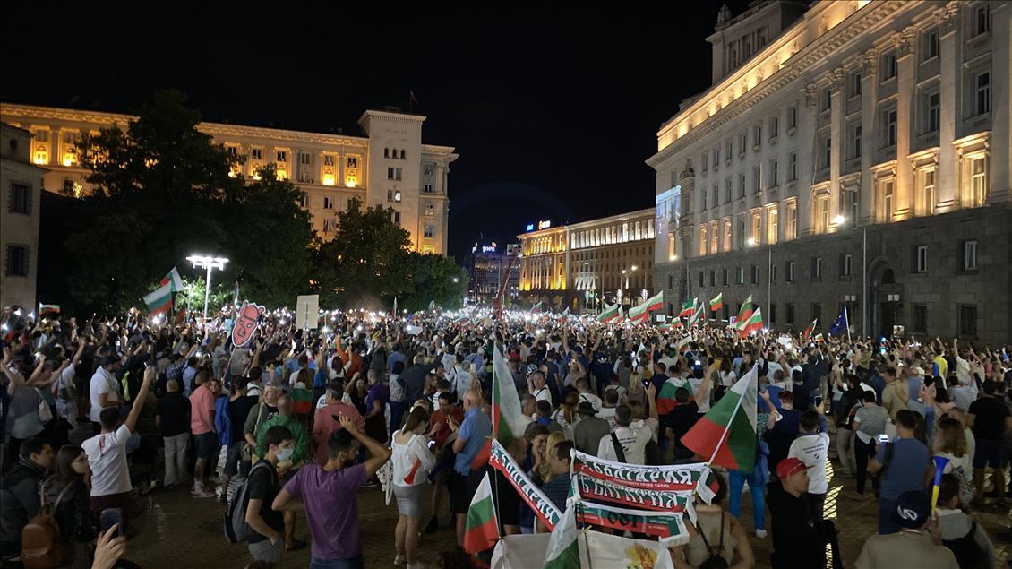 Bulgaristan’da hükümet karşıtı protestolar sürüyor 