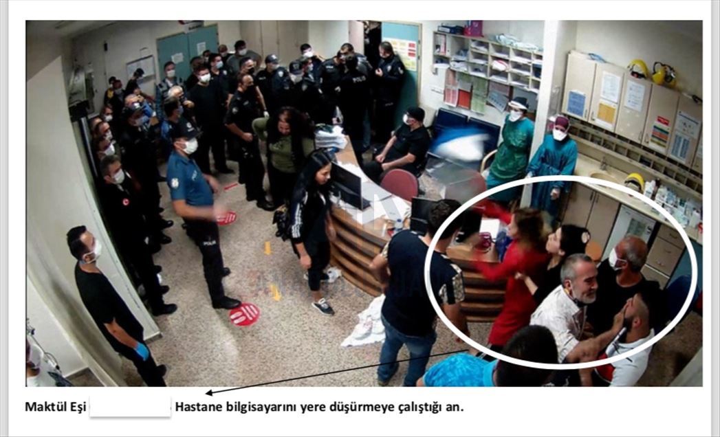Keçiören Eğitim ve Araştırma Hastanesi'ndeki saldırı girişiminin fotoğraflar dava dosyasına girdi 