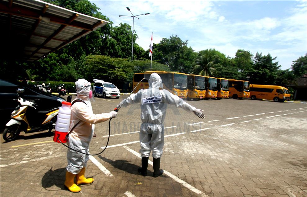 Pemerintah Jakarta gunakan Bus Sekolah untuk tranportasi pasien Covid-19