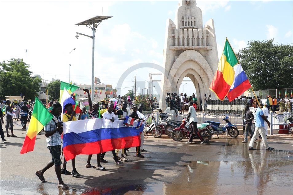 Anti-France protest in Mali