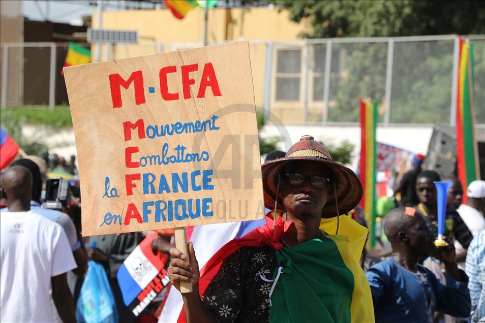 Anti-France protest in Mali