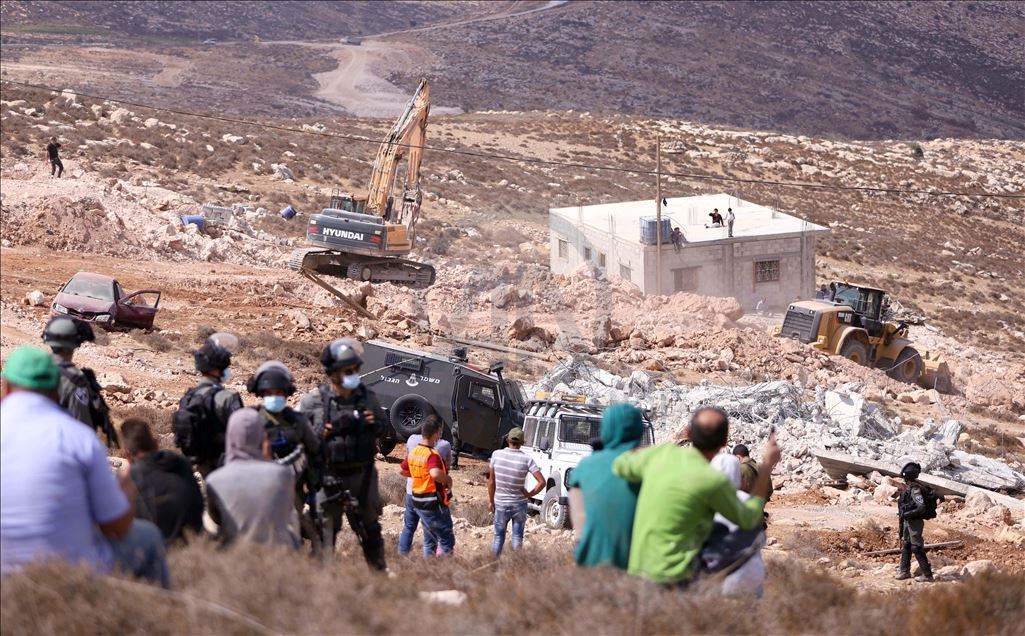 ادامه تخریب منازل فلسطینیان توسط نظامیان اسرائیل 