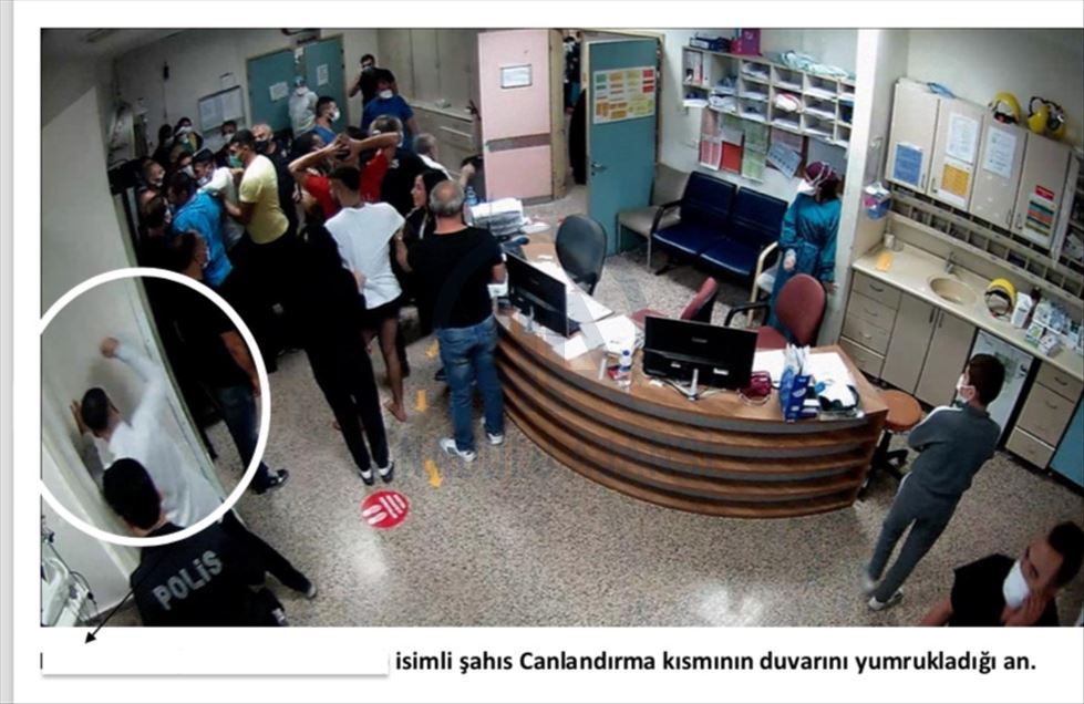 Keçiören Eğitim ve Araştırma Hastanesi'ndeki saldırı girişiminin fotoğraflar dava dosyasına girdi 