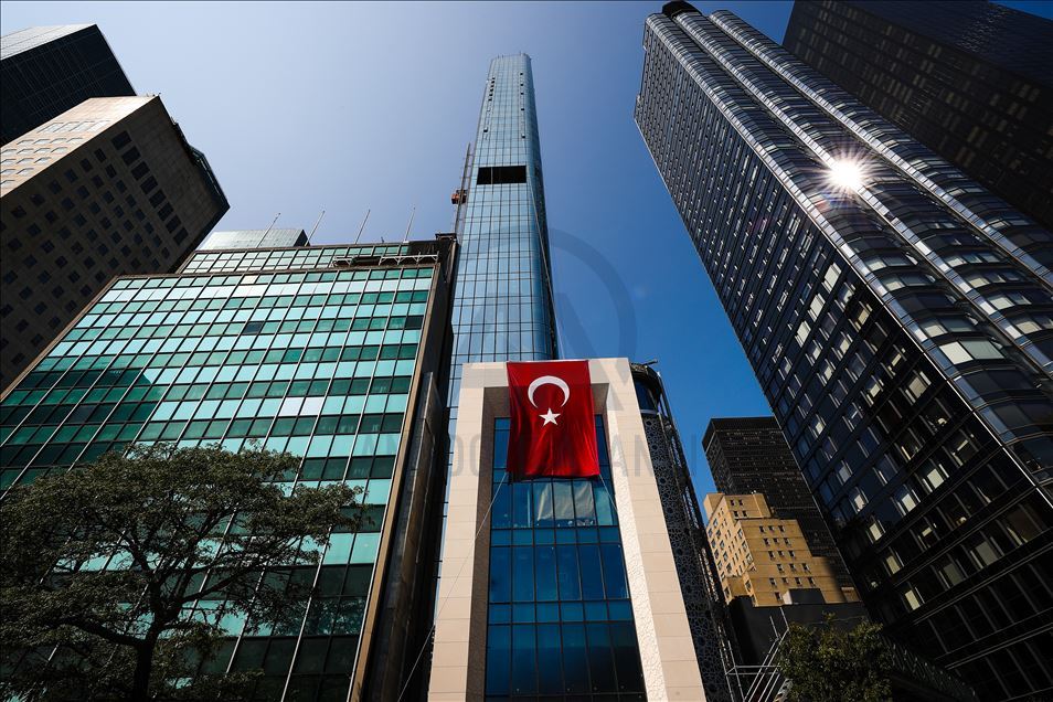 New York'ta Türkevi Binası inşaatı