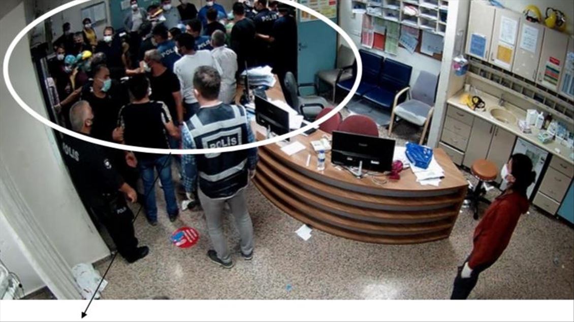 Keçiören Eğitim ve Araştırma Hastanesi'ndeki saldırı girişiminin fotoğraflar dava dosyasına girdi 