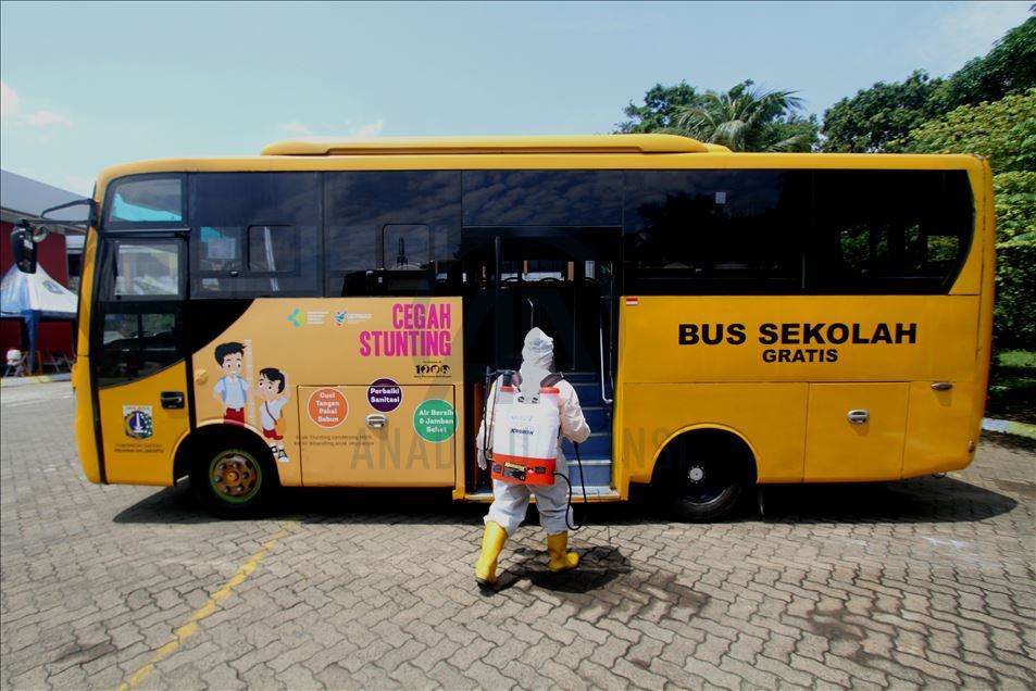 Pemerintah Jakarta gunakan Bus Sekolah untuk tranportasi pasien Covid-19