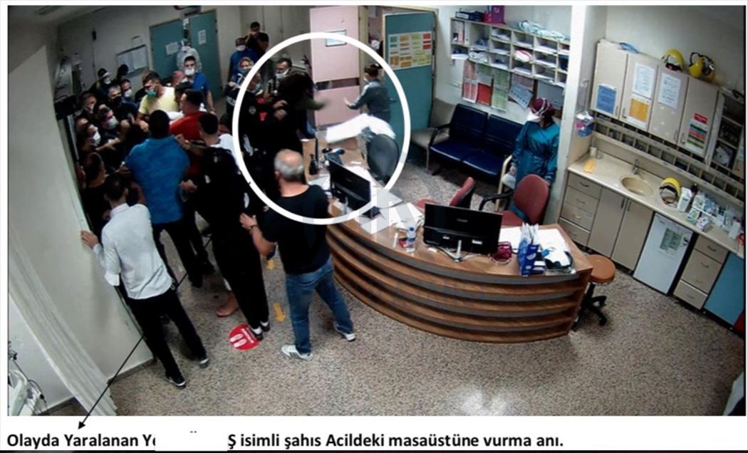 Keçiören Eğitim ve Araştırma Hastanesi'ndeki saldırı girişiminin fotoğraflar dava dosyasına girdi 