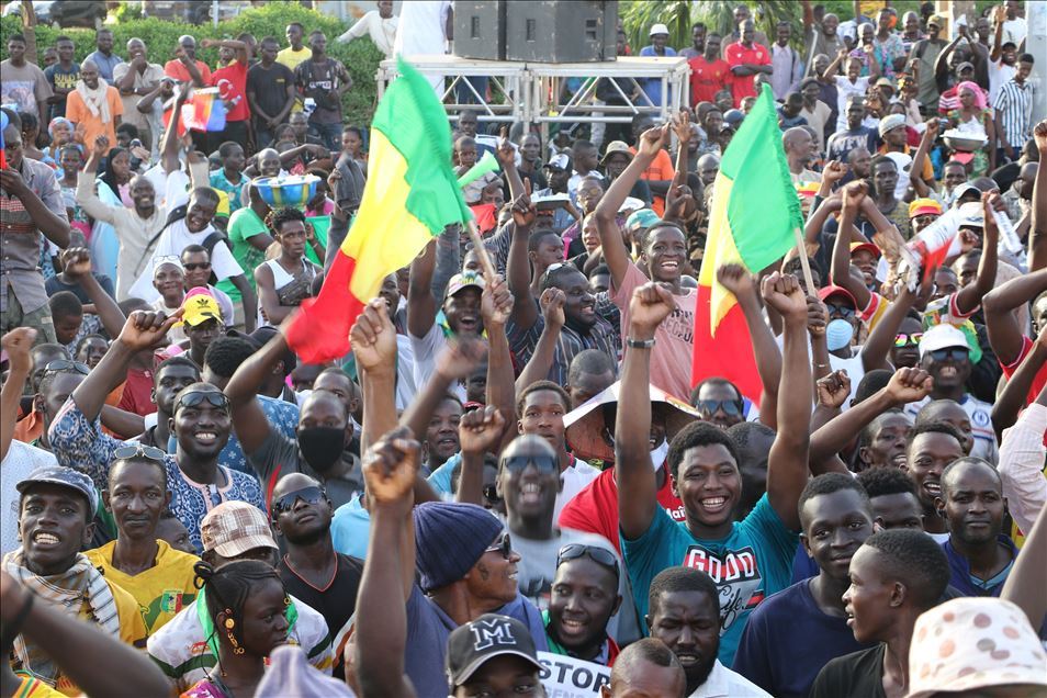 Anti-France protest in Mali