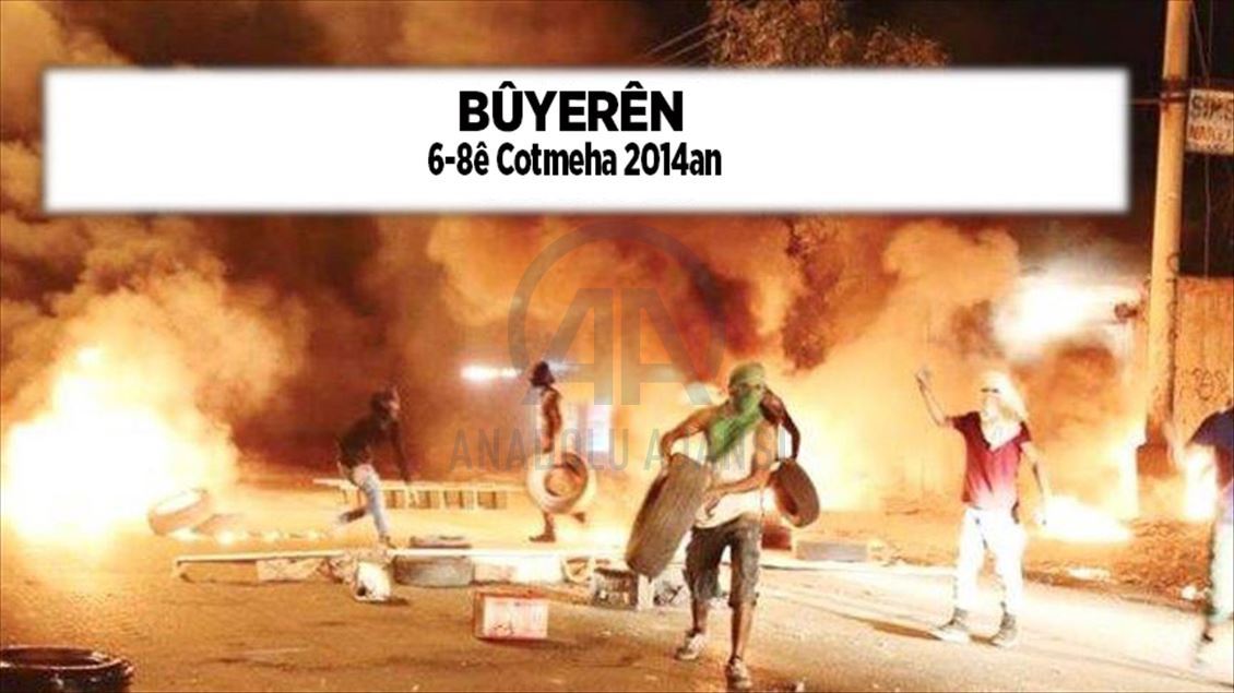 Dewletê dev ji failên "Bûyerên 6-8ê Cotmehê" berneda
