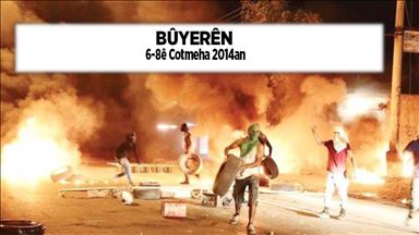 Dewletê dev ji failên "Bûyerên 6-8ê Cotmehê" berneda