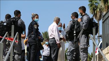 ممانعت نظامیان اسرائیل از ورود نمازگزاران به مسجدالاقصی