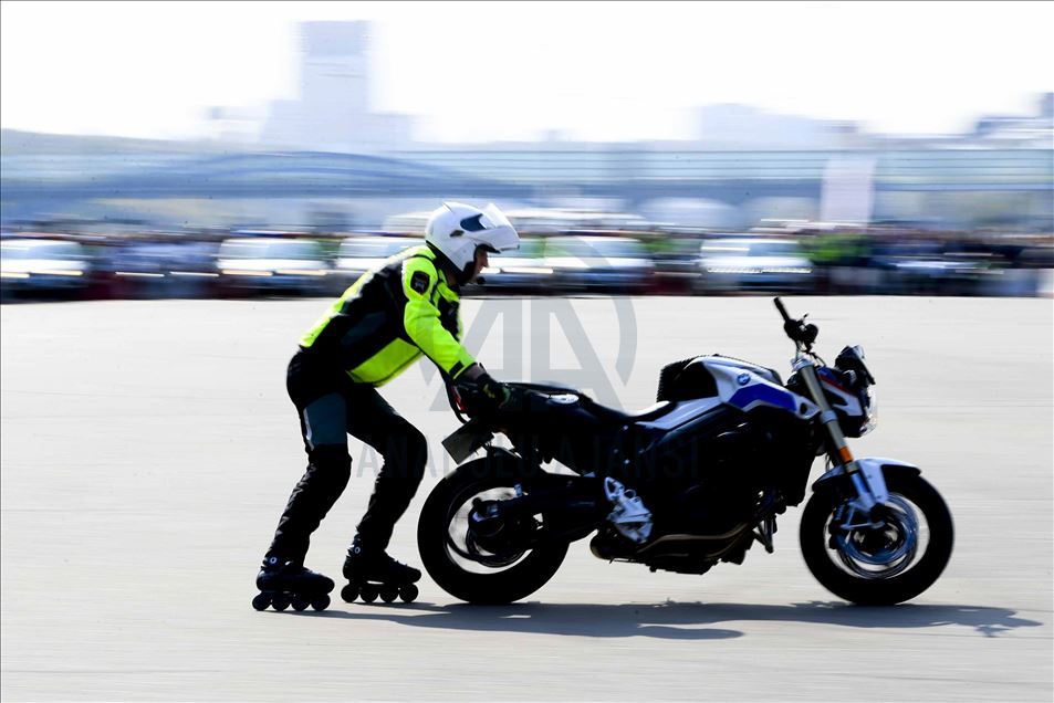 Festival de la motocicleta de otoño en Moscú