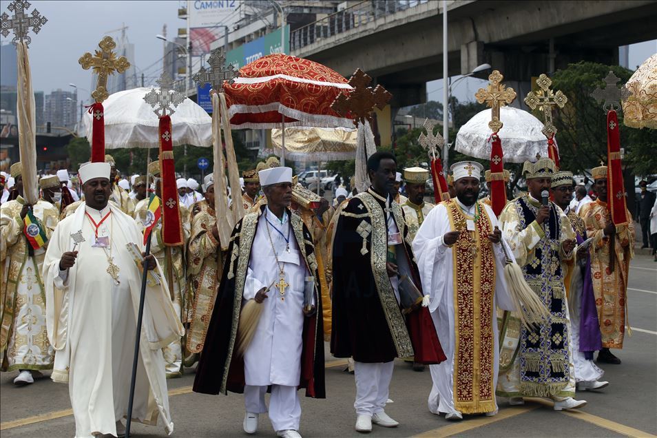Etiyopyalı Hristiyanların "Meskel" kutlamaları
