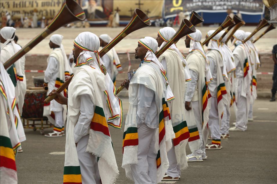 Etiyopyalı Hristiyanların "Meskel" kutlamaları