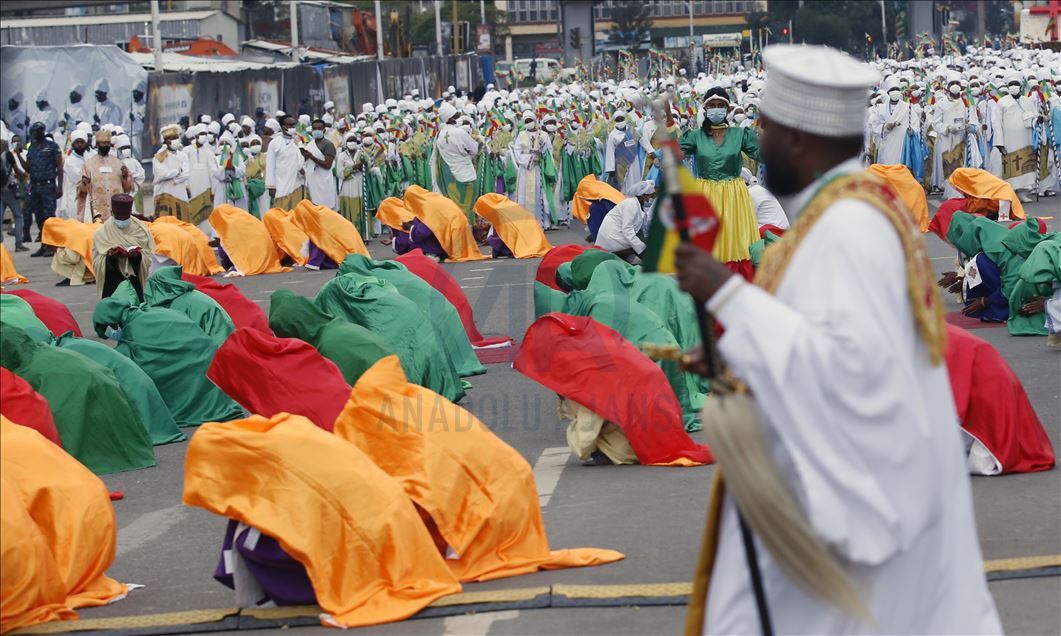 Etiyopyalı Hristiyanların "Meskel" kutlamaları
