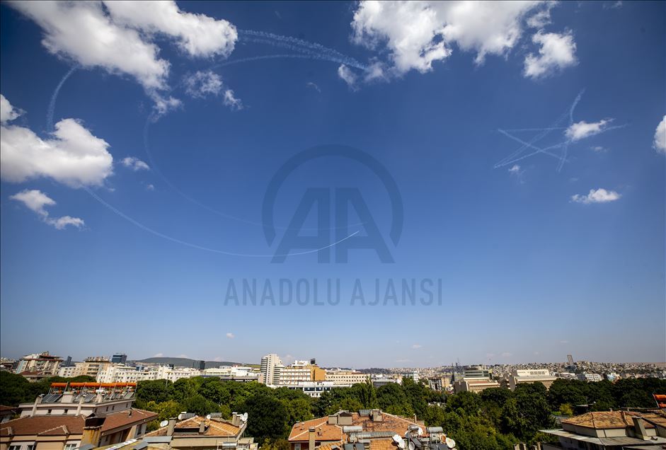 Di roja 3yemîn a TEKNOFEST 2020î da firînên xwenîşandanê hatin kirin